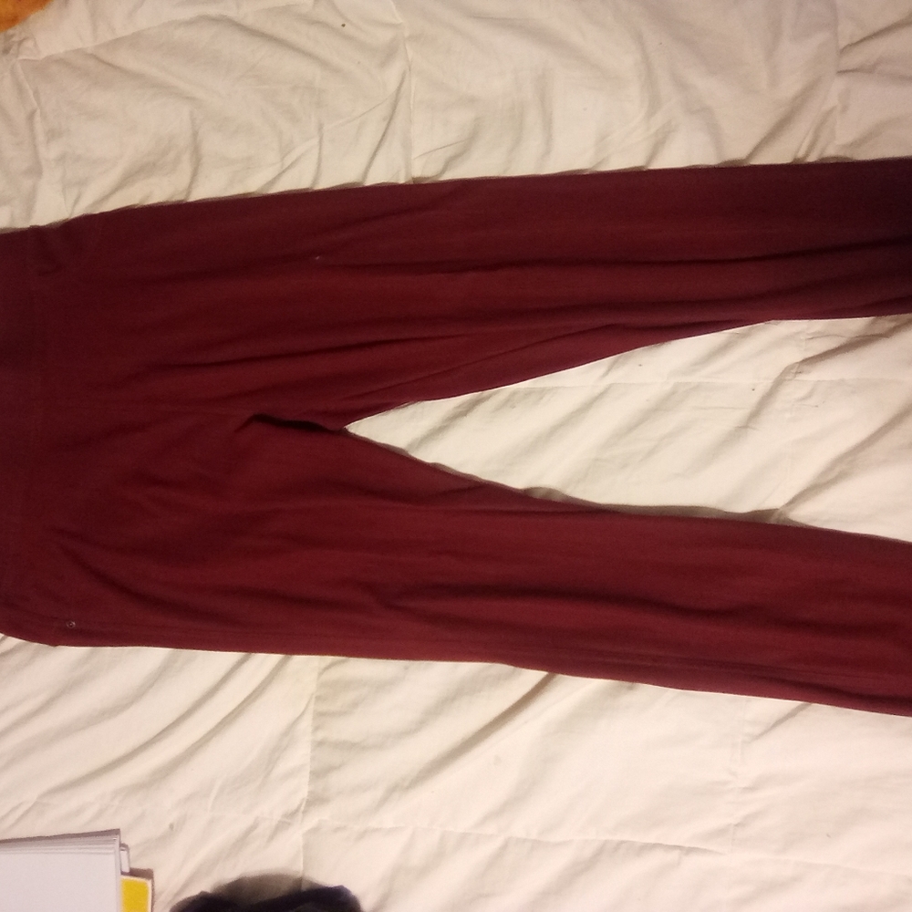 Red jeggings